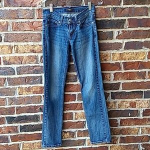 Levi's too superlow 524 distressed jean size 3